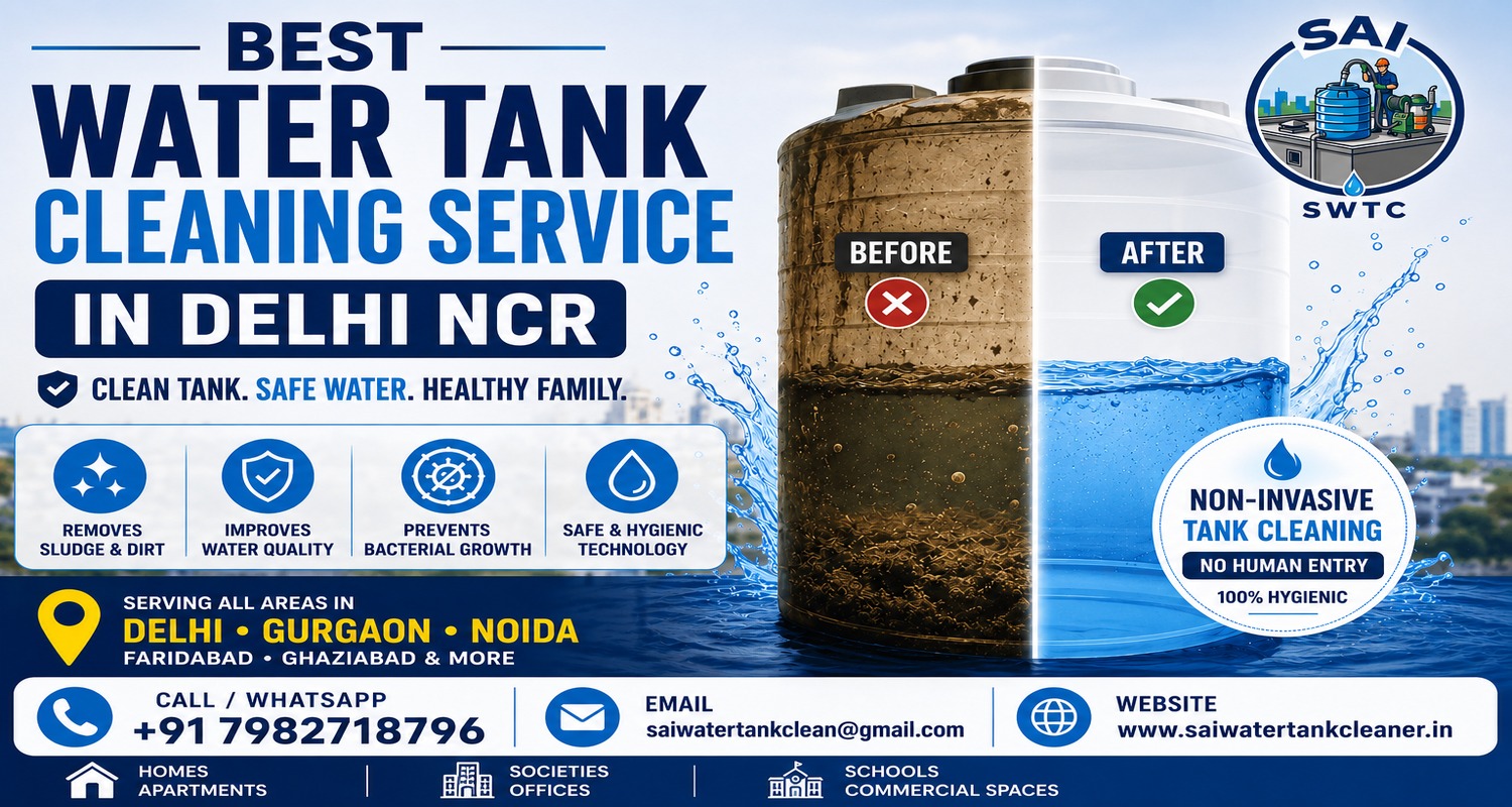 best water tank cleaning service in delhi