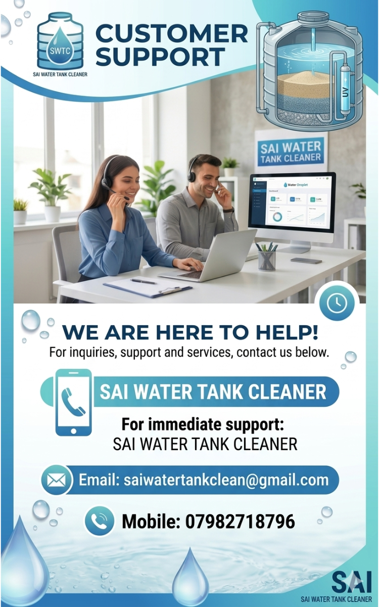 water tank cleaning helpline